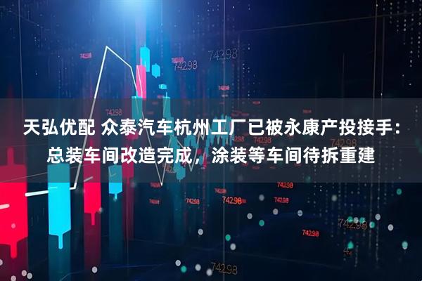 天弘优配 众泰汽车杭州工厂已被永康产投接手：总装车间改造完成，涂装等车间待拆重建